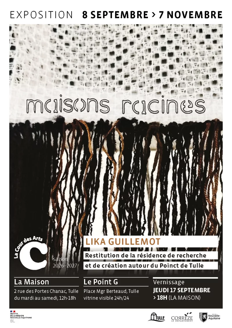 La Court des Arts : Exposition : "Maisons racines de Lika Guillement