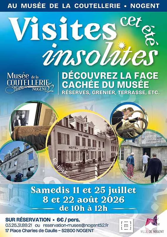 Visite guidée insolite du musée de la coutellerie