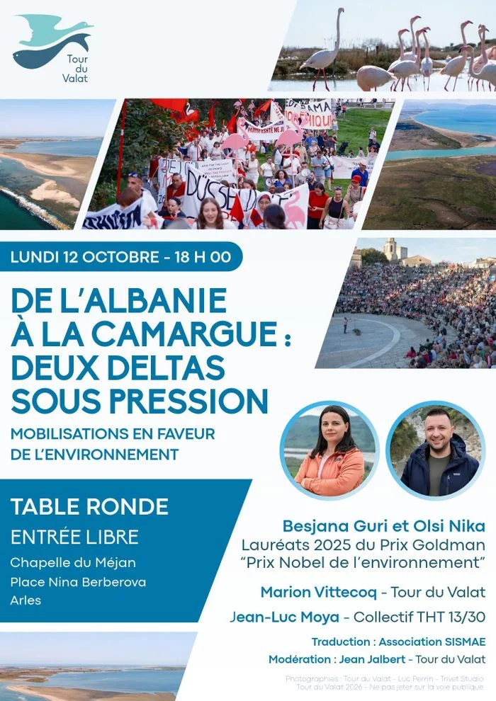 De l’Albanie à la Camargue : deux deltas sous pression