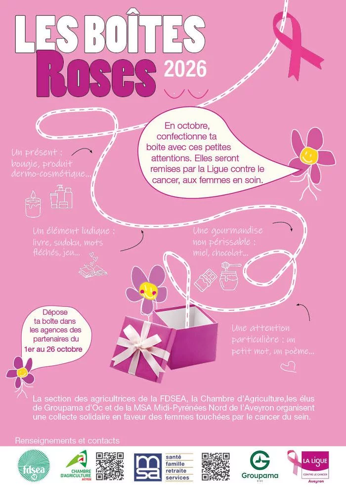 Les boites roses