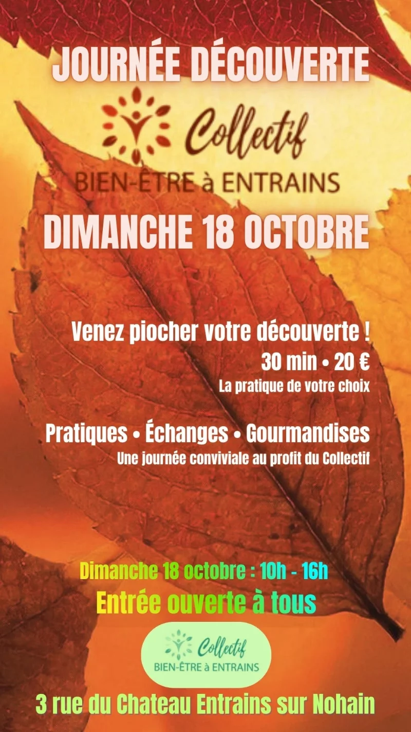 Journée découverte - Collectif Bien-Être à Entrains
