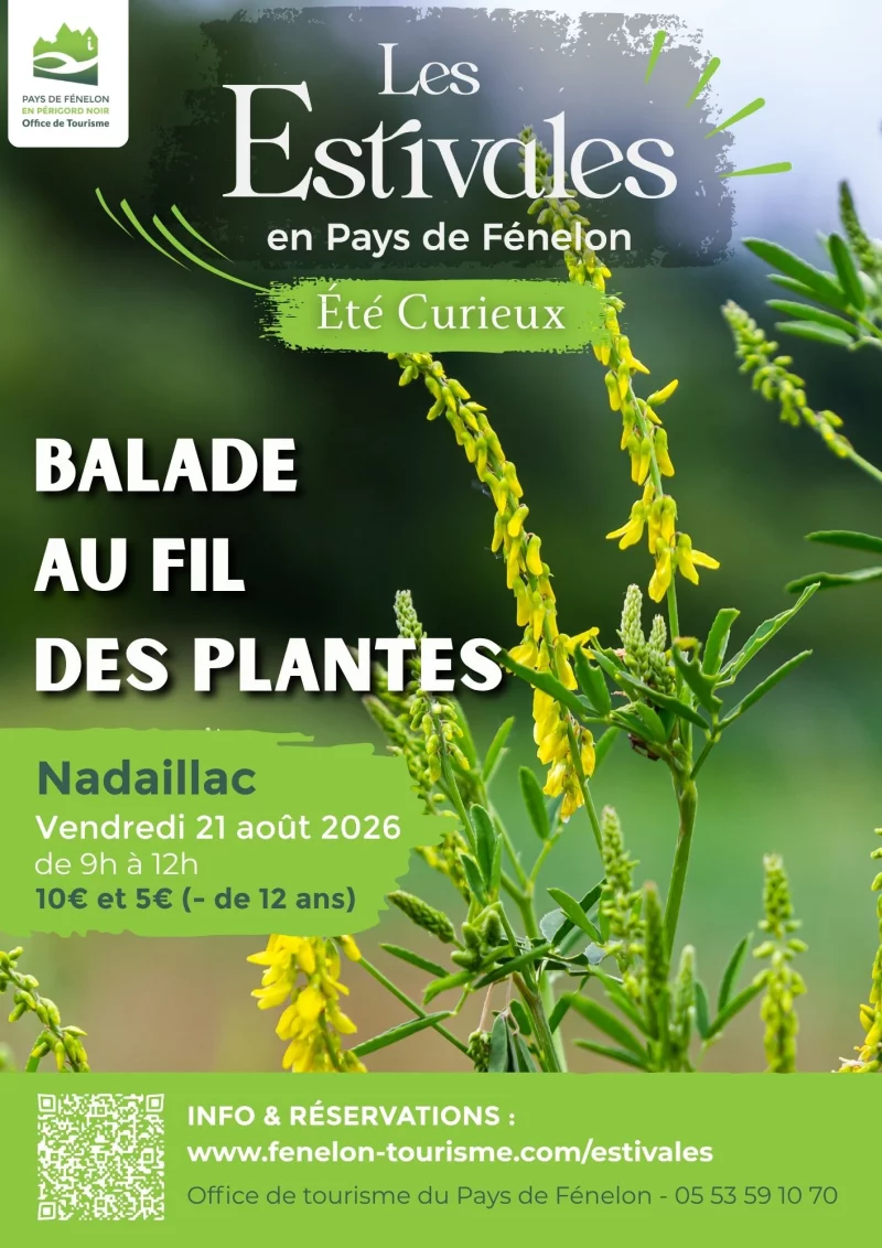 ETE CURIEUX : Balade au fil des plantes à Nadaillac