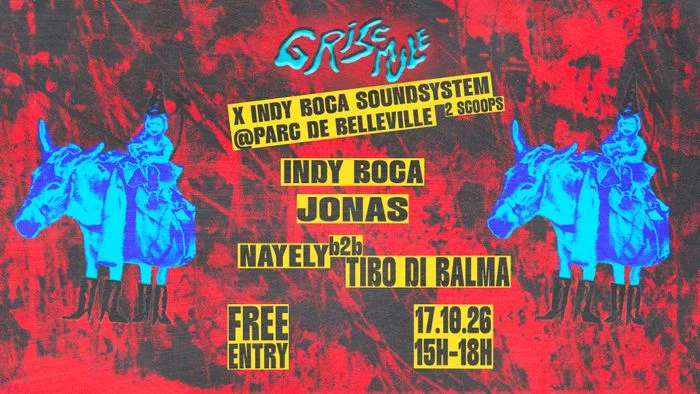 Grisemule x Indy Boca Soundsystem @ Parc de Belleville