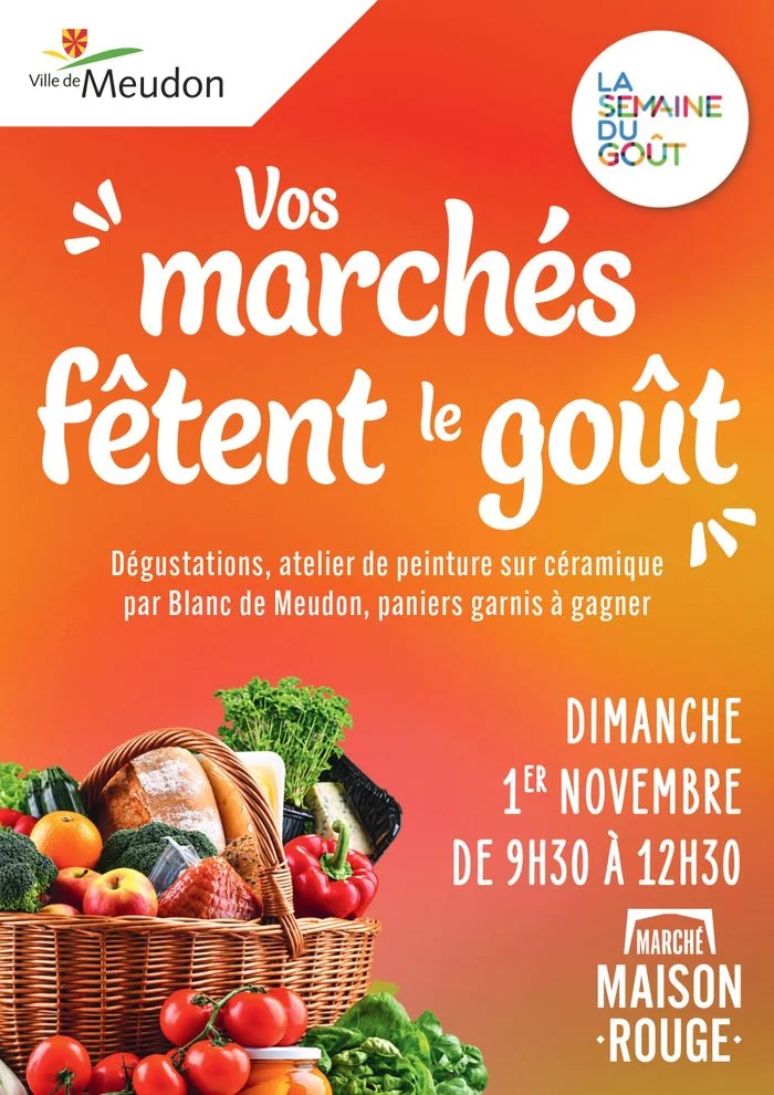 Fête du goût au marché Maison Rouge