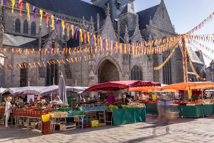 Le marché de Guérande