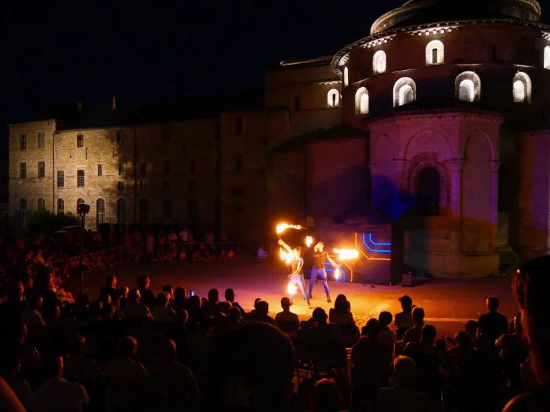 Spectacle de feu "Yule"