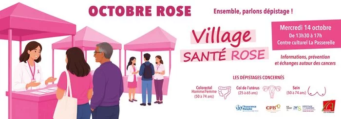 Village Santé Rose : Ensemble, parlons dépistage !