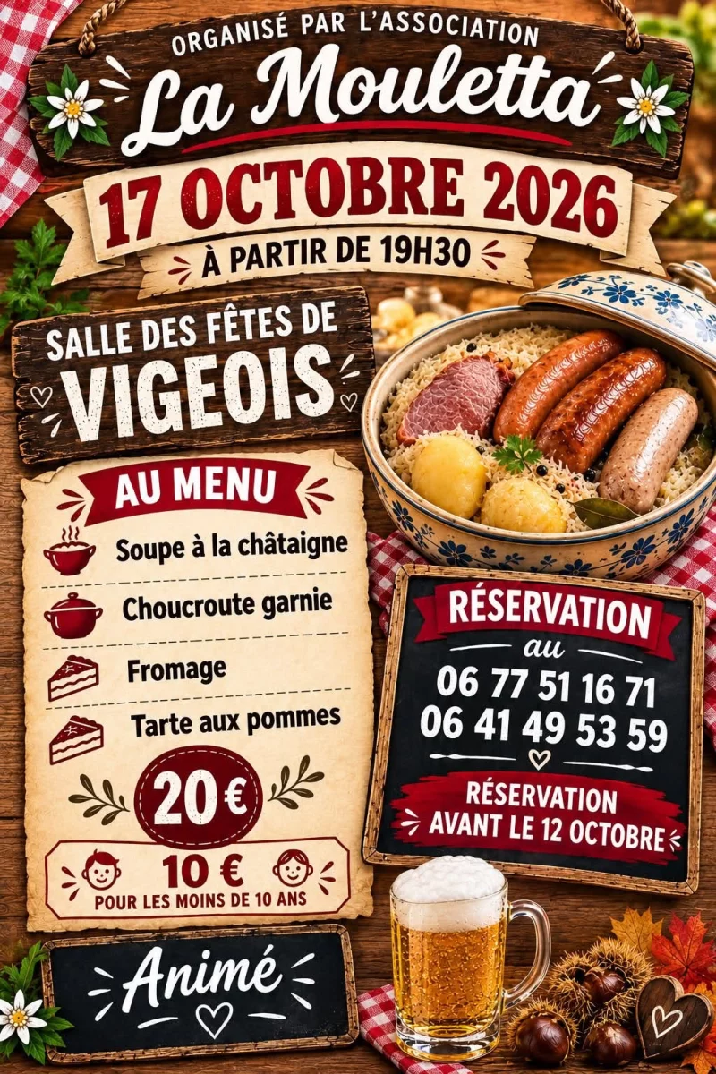 Soirée Choucroute
