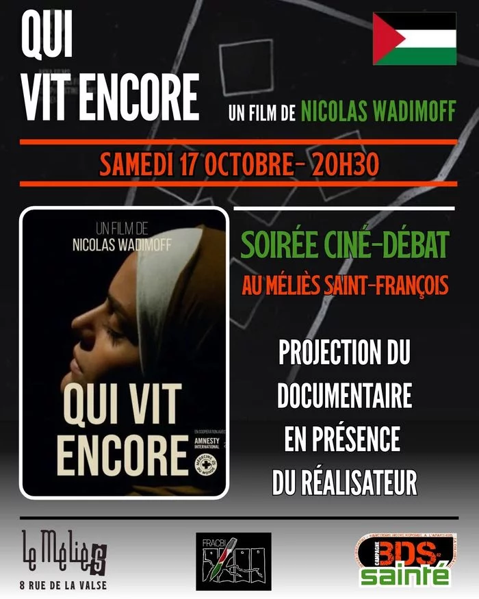 Projection du film "QUI VIT ENCORE" de Nicolas WADIMOFF, suivie d'un échange avec le réalisateur