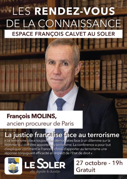 RDV DE LA CONNAISSANCE : FRANÇOIS MOLINS