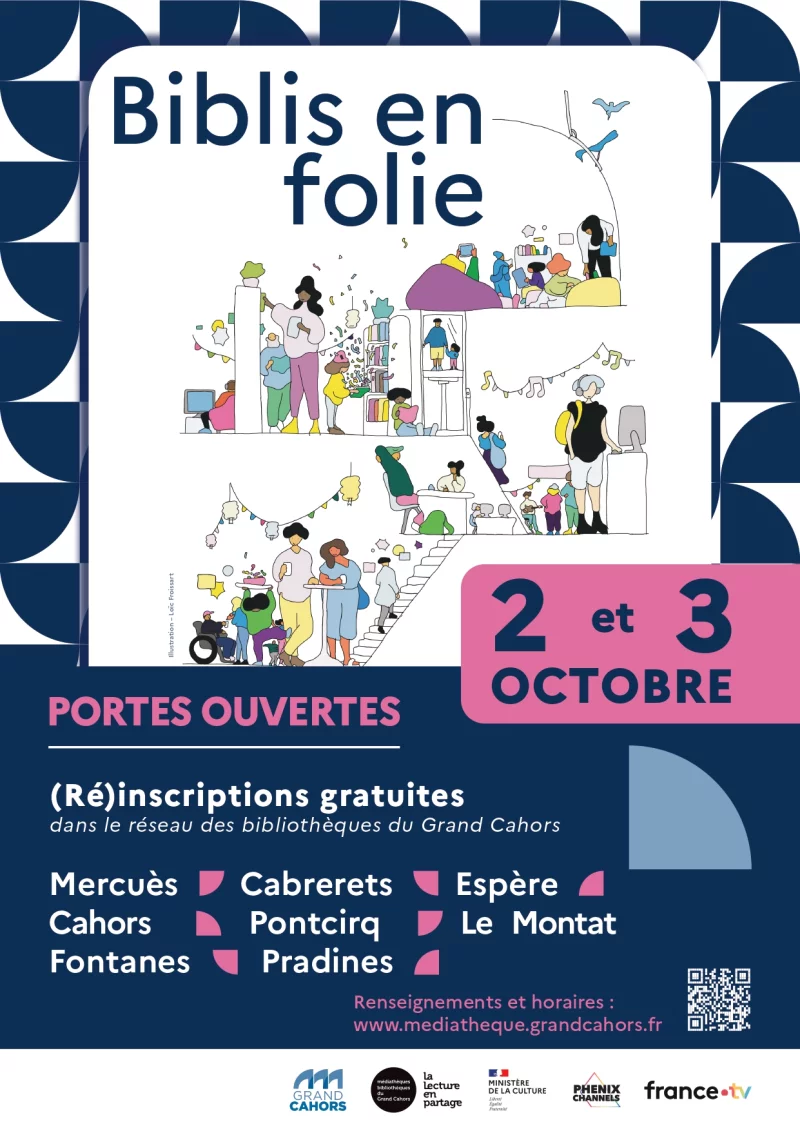 Biblis en folie : portes ouvertes à la Bibliothèque de Pontciq
