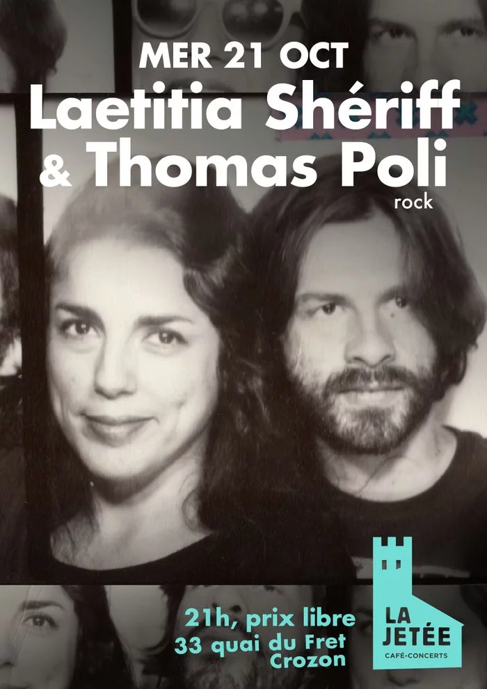 LAETITIA SHÉRIFF et THOMAS POLI à la jetée