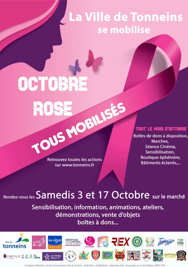 Octobre Rose à Tonneins