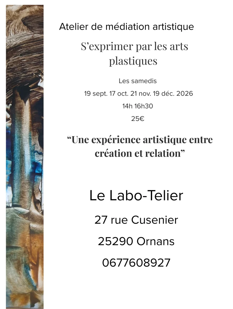 Atelier de médiation artistique