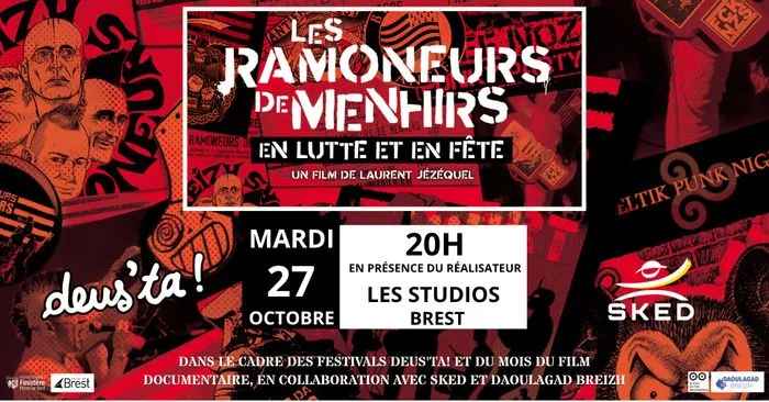 Projection du documentaire "Les Ramoneurs de Menhirs - En lutte et en fête"