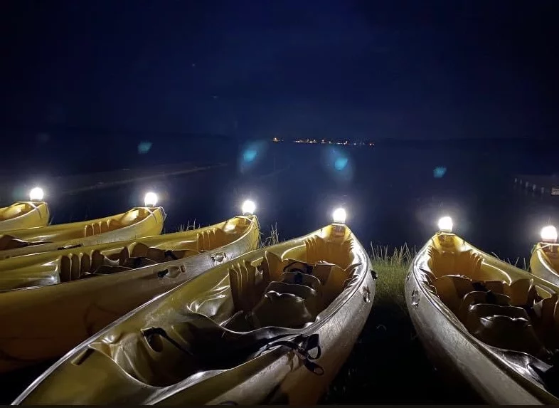 Nocturne en canoë