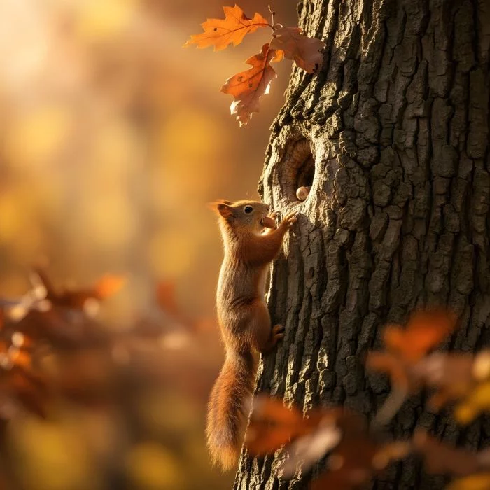 CHAVILLE -  Balade guidée  :  🐿️🍂 Quand la nature fait ses réserves :🐿️🍂 à table avec la faune sauvage !