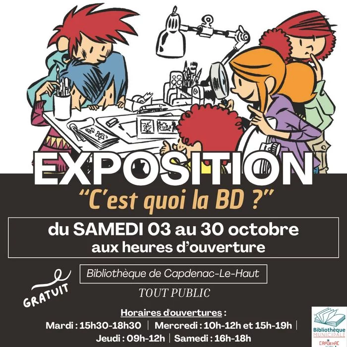 Exposition : « C'EST QUOI LA BD ? »