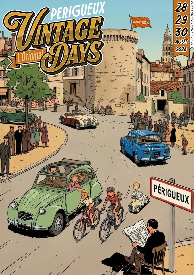 Vintage Days : Parade junior - course enfants du samedi