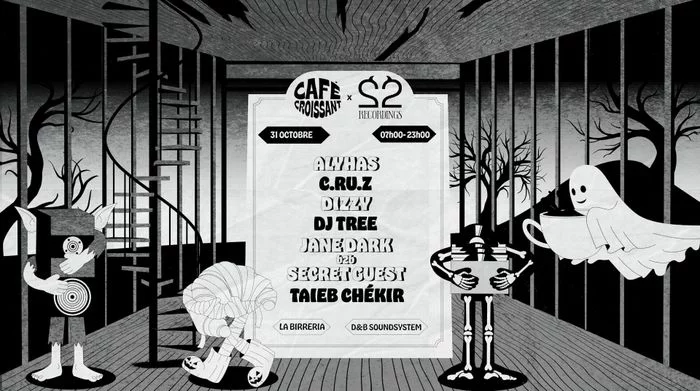 Café Croissant & 22Recordings - Halloween Edition (16h)