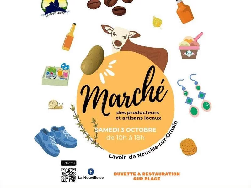 Marché de producteurs et artisans locaux