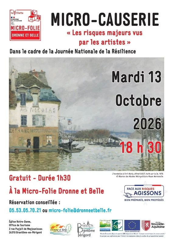 Micro-causerie: Les risques majeurs vus par les artistes