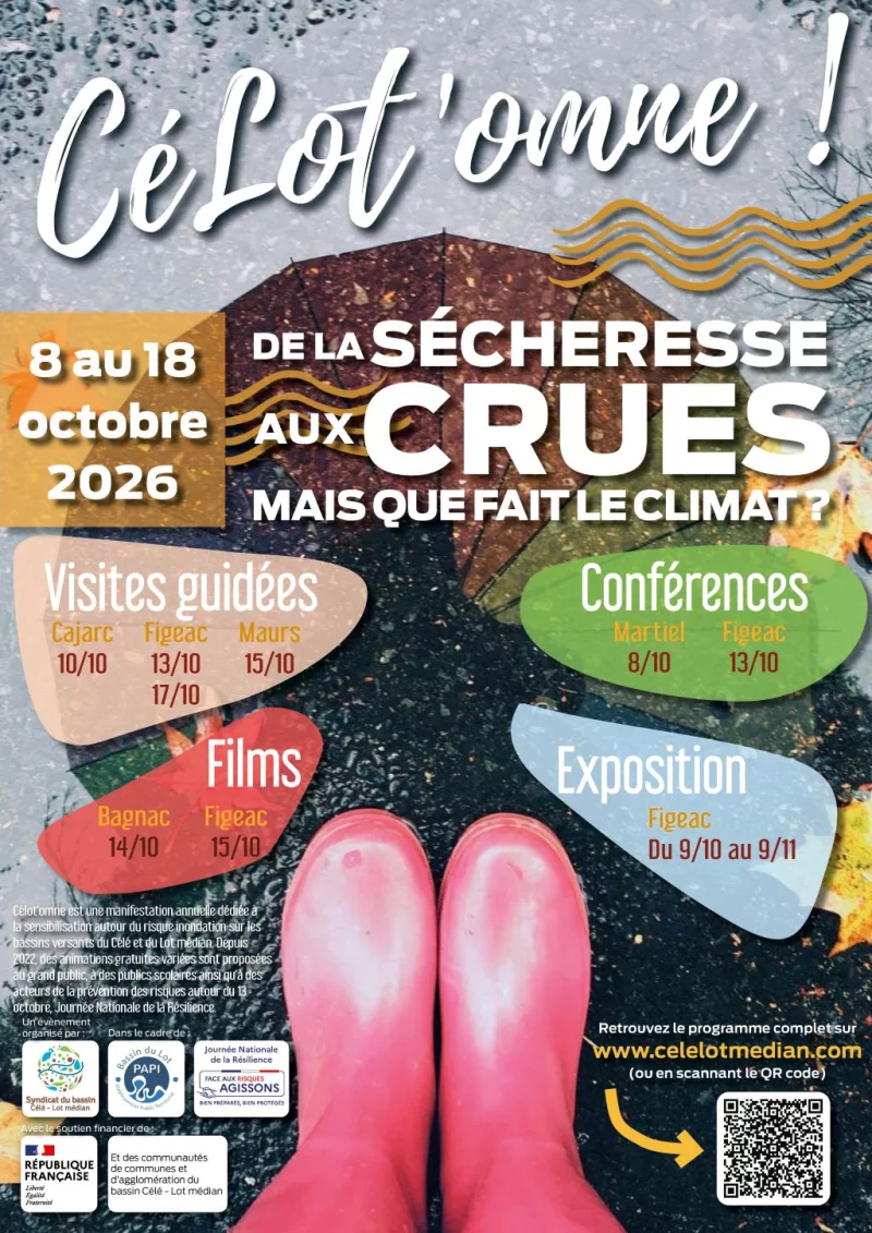Célot'omne à Figeac : Forum sur les inondations