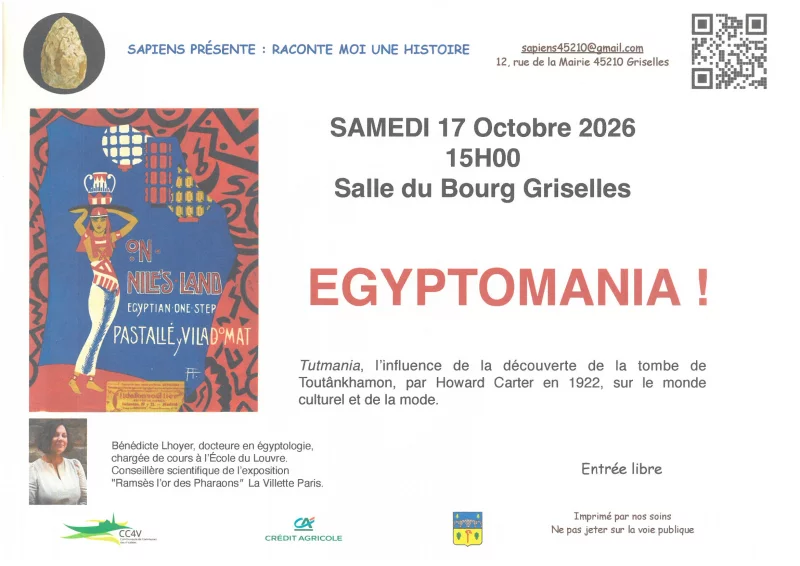 Conférence "Egyptomania !"