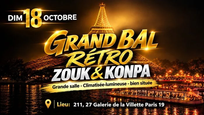 Grand Bal Rétro zouk et konpa Vs Gouyad