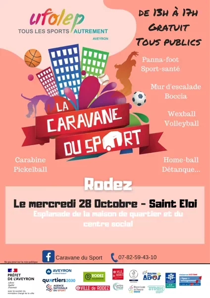 Caravane du sport - St Eloi - RODEZ