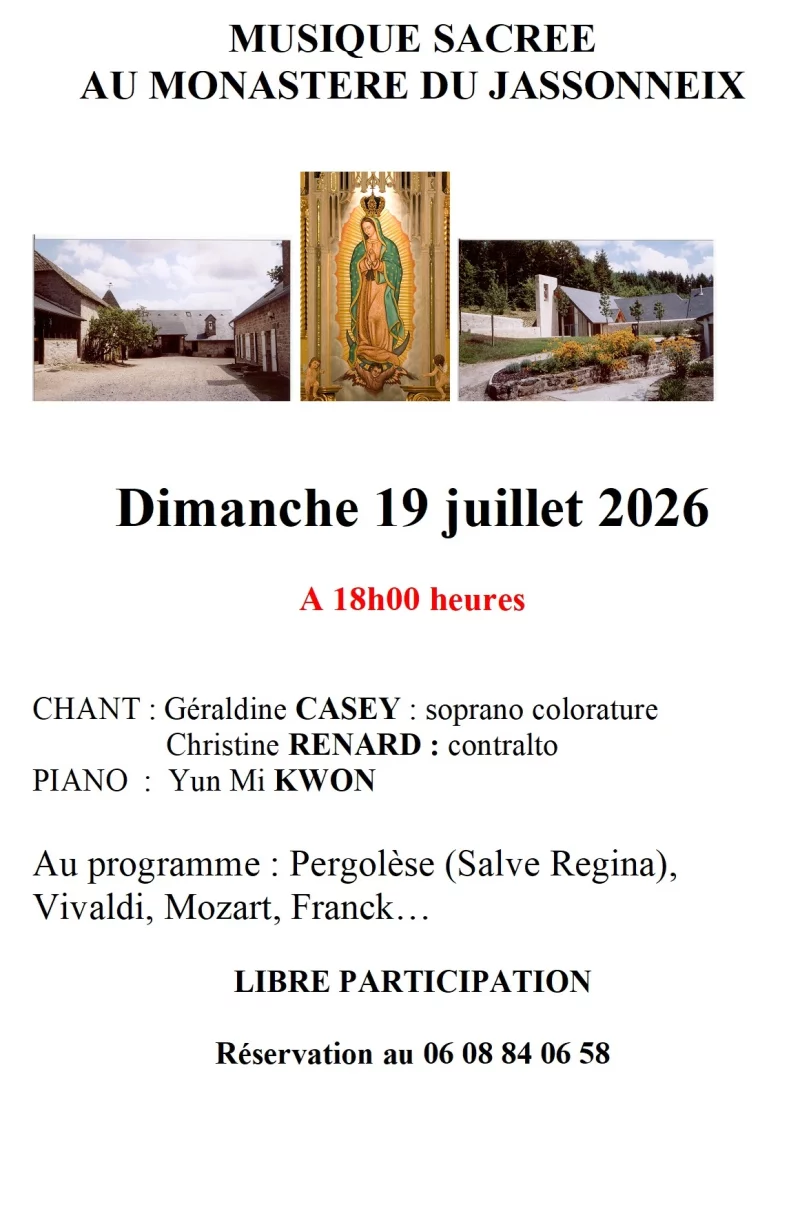 Musique sacrée piano/voix