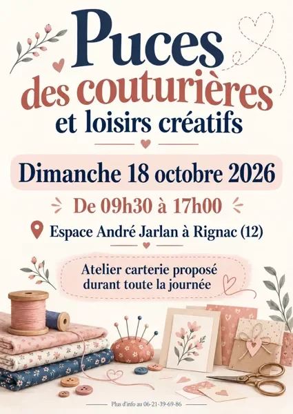 5ème puces des couturières et des loisirs créatifs