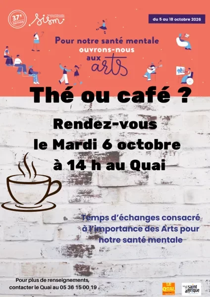 Atelier Art-Thérapie : Après-midi Thé ou Café