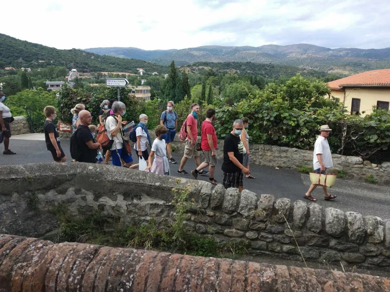 LES BALADES DU CONFLENT : "VISITE DE LA CHAPELLE DES BAINS, DU VILLAGE ET DE L'ÉGLISE DE MOLITG-LES-BAINS"