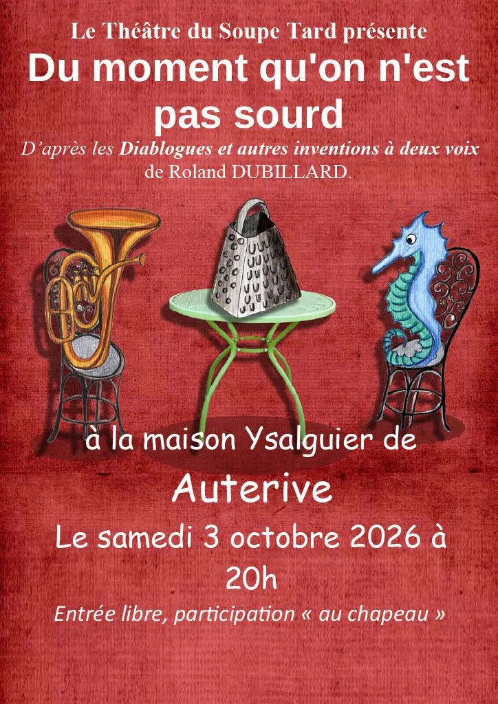 THÉÂTRE À LA MAISON YSALGUIER - 31190 AUTERIVE