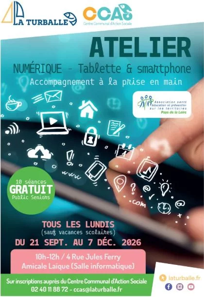 Atelier Numérique : Tablette et Smartphone