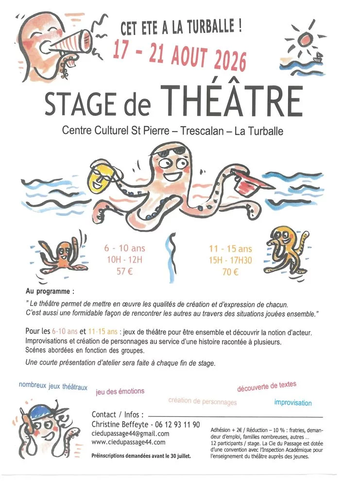 Stage de Théâtre