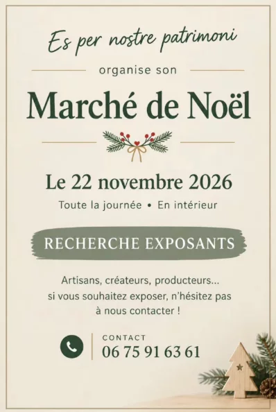 Marché de Noël à Trespoux-Rassiels