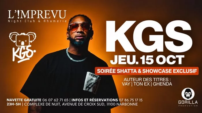 Soirée Shatta W/ KGS en Showcase