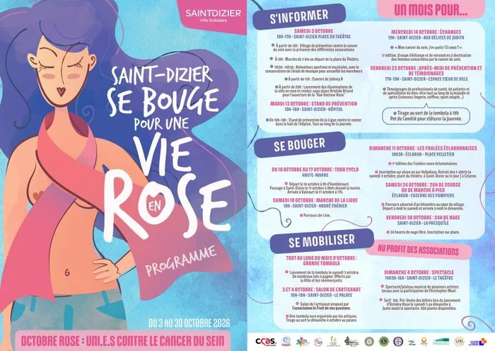 SAINT-DIZIER SE BOUGE POUR UNE VIE EN ROSE