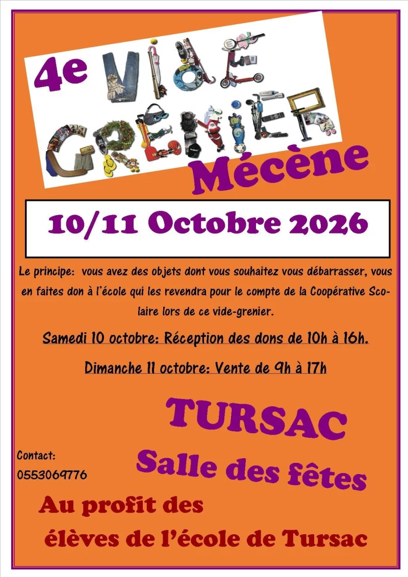 4ème vide-grenier mécène