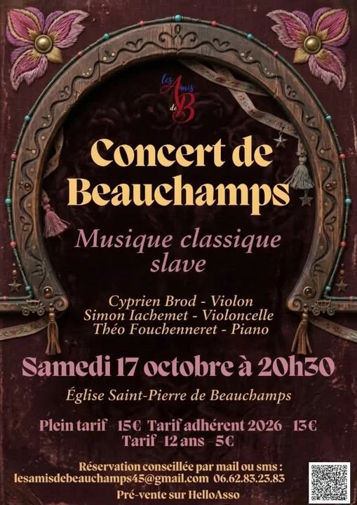 Concert de musique classique slave