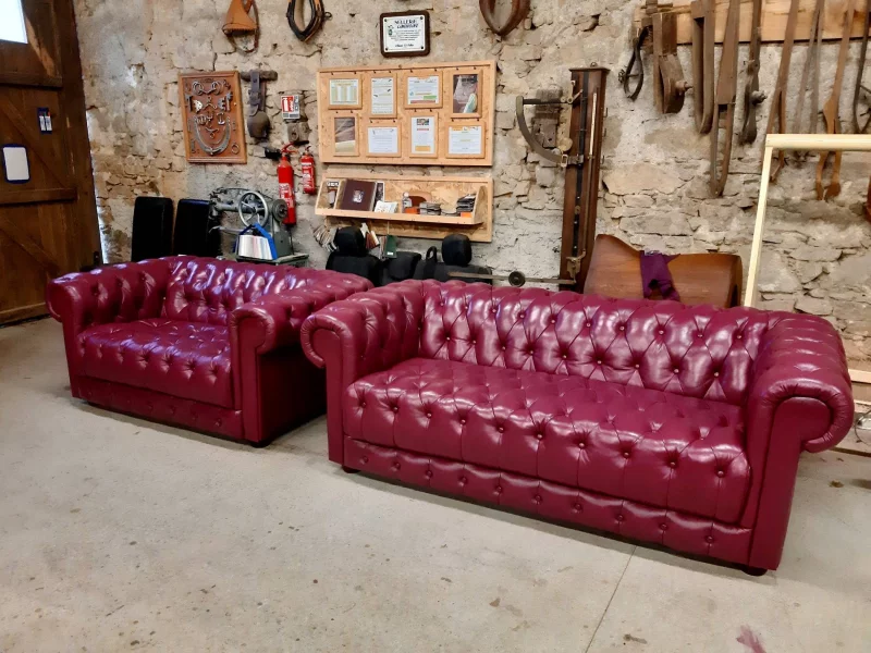Ici, nos savoir-faire - Visite Sellerie Limousine