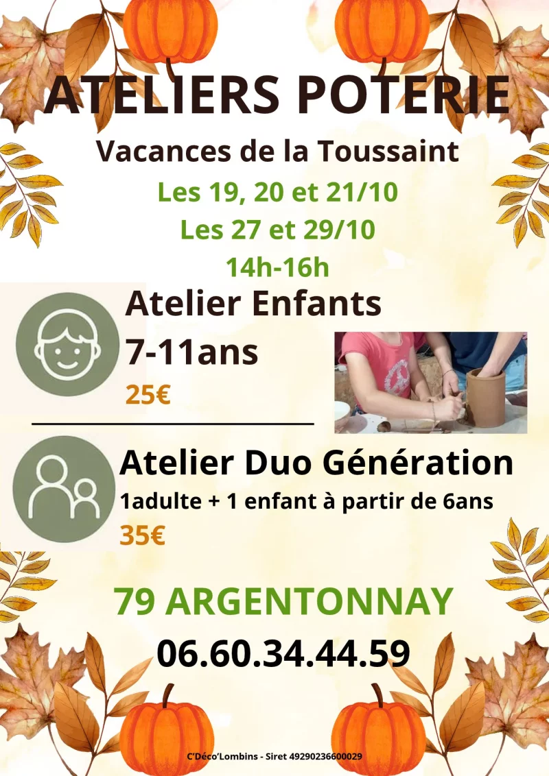 Atelier poterie