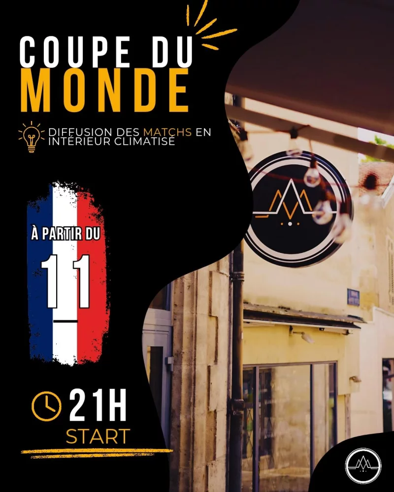Diffusion des matchs chez Monique (Coupe du Monde 2026)