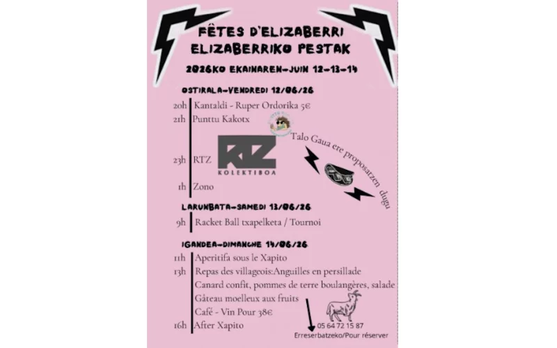 Fêtes du quartier Elizaberri