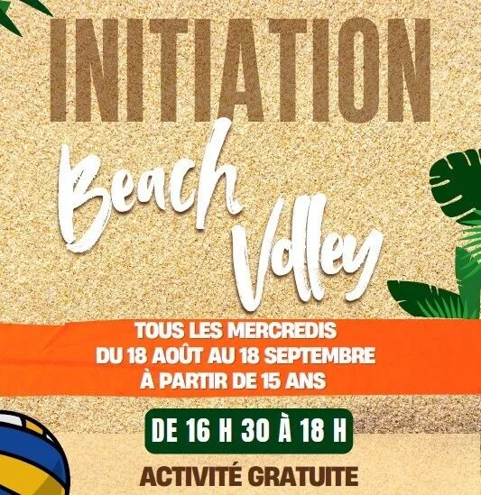 Initiation au Beach Volley