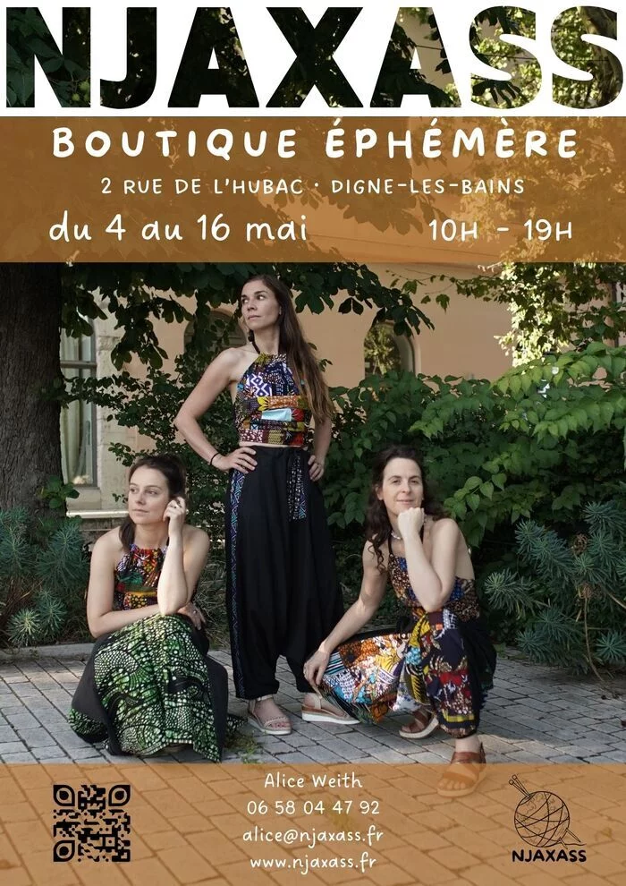 Boutique éphémère - NJAXASS créations métissées