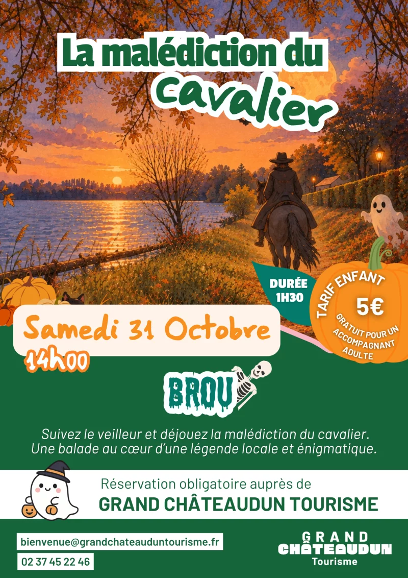Animation enfant pour Halloween - "La malédiction du cavalier"