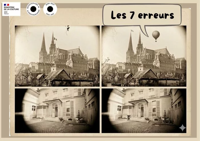Le jeu des sept erreurs des Archives